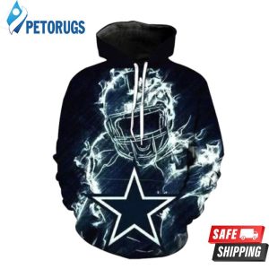 Dallas Cowboys Ice Hot 3D Hoodie