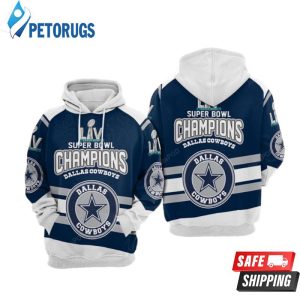 Dallas Cowboys Nfl Football Super Bowl Champion Dallas Cowboys 3D Hoodie