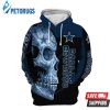 Dallas Cowboys Nfl Skull 3D Hoodie