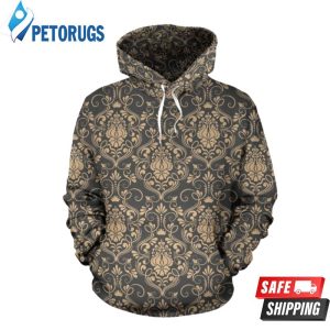 Damask Elegant Luxury Pattern 3D Hoodie