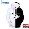 Danganronpa Trigger Happy Havoc Monokuma 1 3D Hoodie