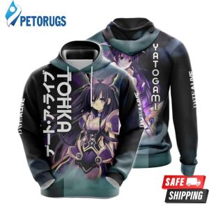 Date A Live Tohka Yatogami 606 3D Hoodie