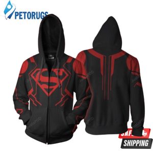 Dc Comics Superboy Cosplay 3D Hoodie