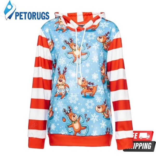 Deer Cute 3D Hoodie