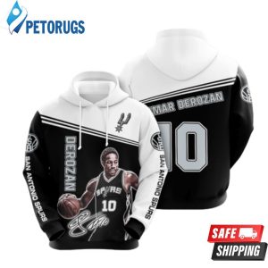 Derozan San Antonio Spurs 3D Hoodie