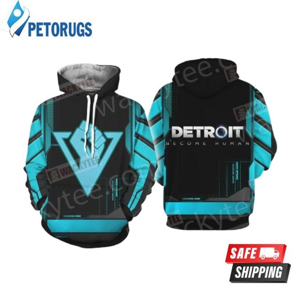 Detroit Become Human 3421 3D Hoodie