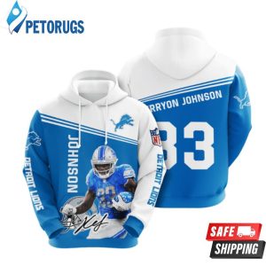 Detroit Lions 1 3D Hoodie