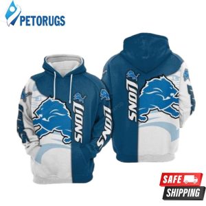 Detroit Lions 2 3D Hoodie