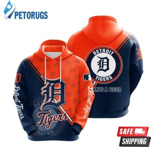 Detroit Tigers 1 3D Hoodie