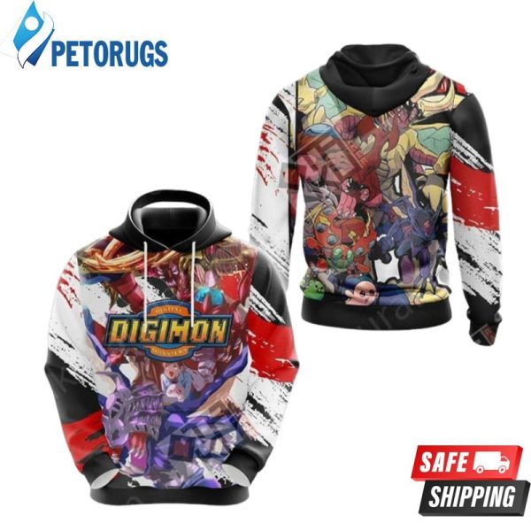 Digimon Tentomon 2777 3D Hoodie