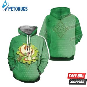 Digimon Terriermon Chibi 3985 3D Hoodie