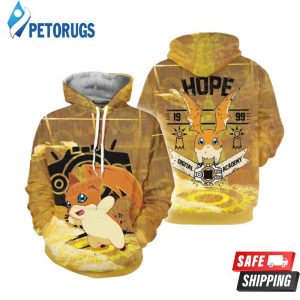 Digimon The Crest Of Hope 341 3D Hoodie