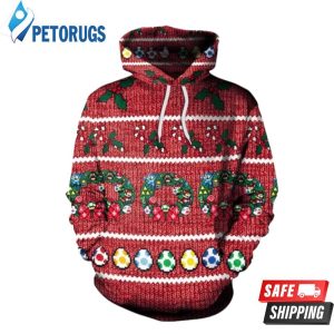 Digital Baggy Christmas 3D Hoodie