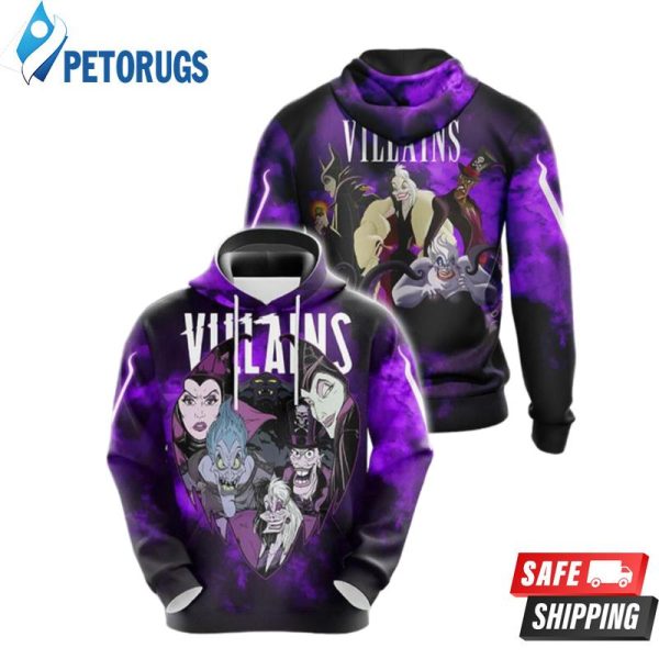 Disney Vilains 741 3D Hoodie