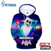 Dj Marshmello Fashion Popular 2 3D Hoodie