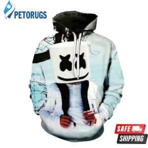 Dj Singer Marshmallow 3D Hoodie