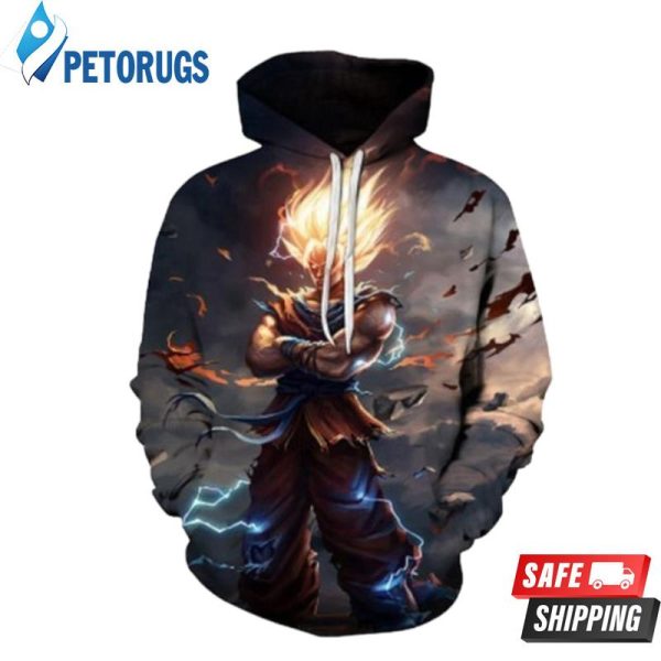 Dragon Ball Z Goku 3D Hoodie