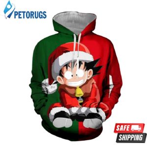 Dragon Ball Z Goku Christmas Csos176 3D Hoodie