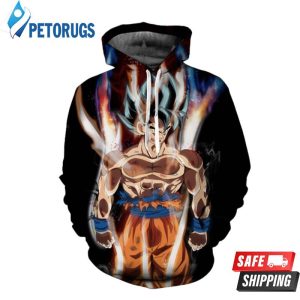 Dragon Ball Z Goku Ultra Instinct Csos030 3D Hoodie