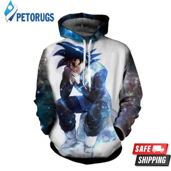 Dragon Ball Z Sitting Goku Csos588 3D Hoodie