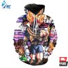 Dragon Rangers Z Dragon Ball Z Power Rangers 3D Hoodie