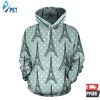 Eiffel Tower Polka Dot 3D Hoodie