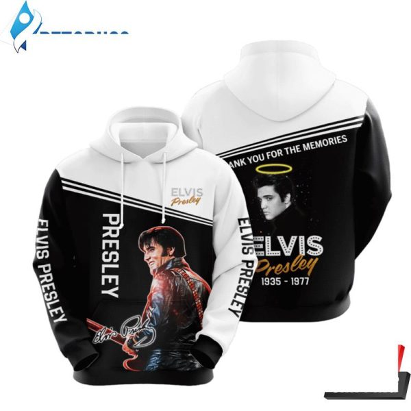 Elvis Presley 1935 1977 3D Hoodie