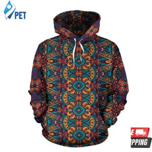 Ethnic Style Pattern 3D Hoodie