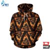 Eye Of Horus In Flame 3D Hoodie