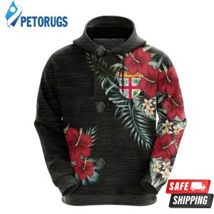 Fiji Hibiscus 3D Hoodie