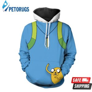 Finn Adventure Time 3D Hoodie