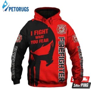 Firefighter 3D Hoodie