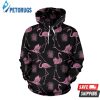 Flamingo Pink Pattern 3D Hoodie