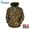 Floral Vintage Pattern 3D Hoodie