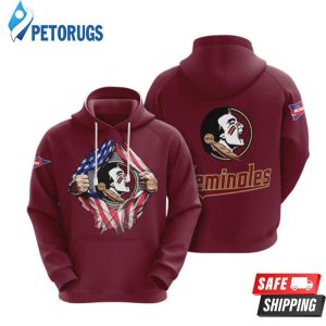 Florida State Seminoles 3D Hoodie