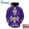 Football Minnesota Vikings Couples 3D Hoodie