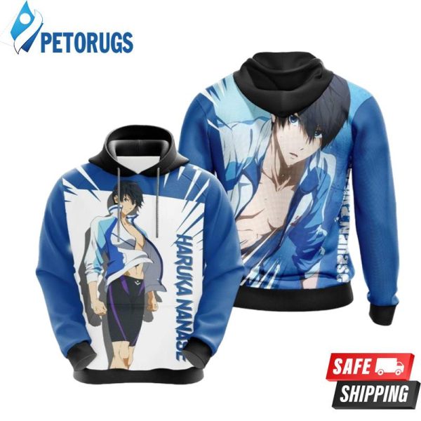 Free! Haruka Nanase 1988 3D Hoodie