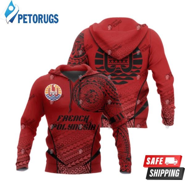 French Polynesia Active Special 3D Hoodie