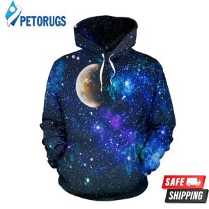 Galaxy Stardust Planet Space 3D Hoodie