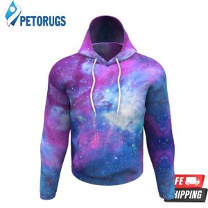 Galaxy Womens 3D Hoodie