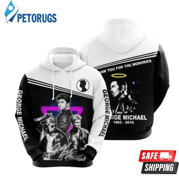 George Michael 3D Hoodie