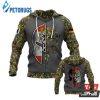 German Berlin Army Blue 3D Hoodie