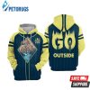 Go Outside For Men And Women 3D Hoodie