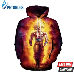 Goku Dragon Ball Z Characters 3D Hoodie