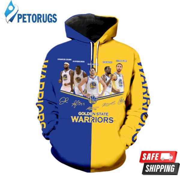 Golden State Warriors Full For Men And Women 3D Hoodie