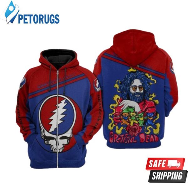 Grateful Dead 3D Hoodie