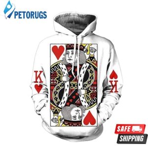 Great For Sevem D Heart Of The Cards 3D Hoodie