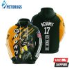 Green Bay Davante Adams 3D Hoodie