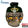 Green Bay Packers Awesome Green And Pered Custom Green Bay Packers Graphic 3D Hoodie