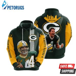 Green Bay Packers Brett Favre 3D Hoodie